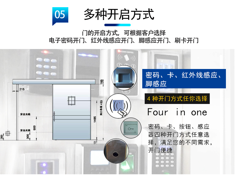 醫(yī)用自動(dòng)門(mén)開(kāi)啟方式