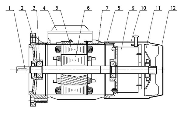 sej電機結(jié)構(gòu)圖