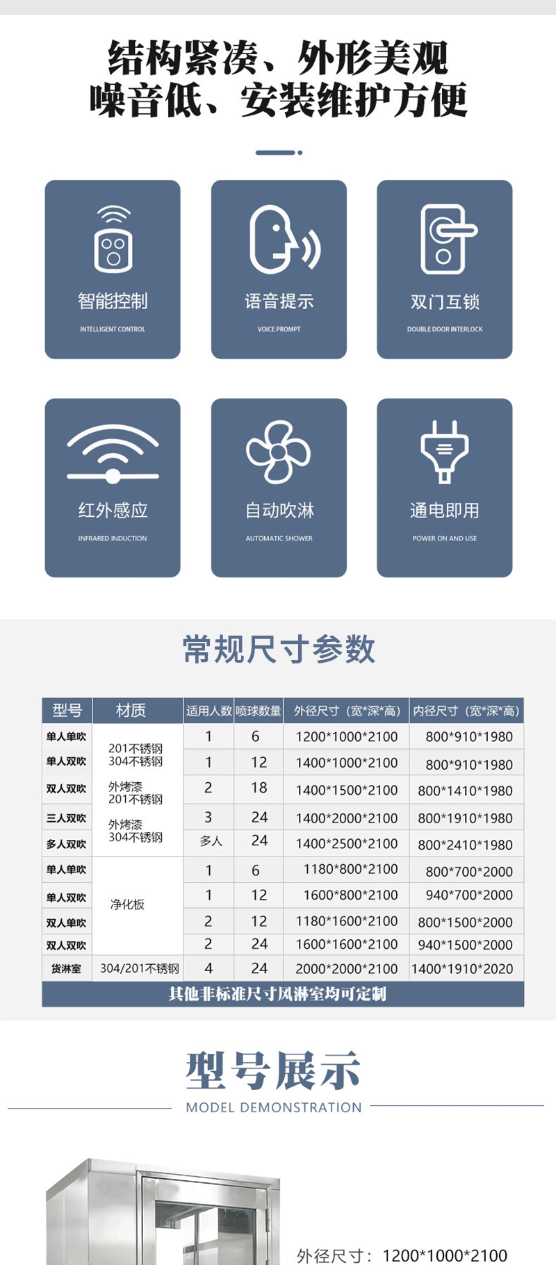 多人多吹風淋室